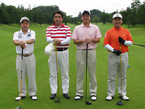 米山執行役員 田村社長 栗原常務 井部社長