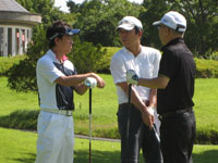 試合前のひととき