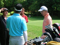 試合前のひととき