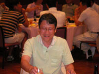 初参戦の桐原副理事と池本社長