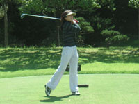 出光ケイ社長のナイスショット