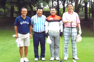 川村常務 岸野代表 井部社長 中島社長
