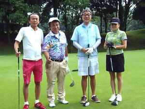 財津社長 中澤社長 船崎会長 丹羽会長