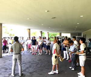 コンペ説明会の様子