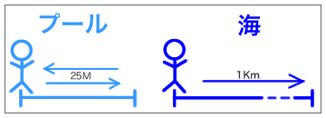 図2：海とプールのイメージ